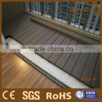 Composite Balcony Terrace Eco Friendly Decking Floor With Various Texture photo-2