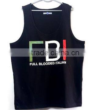 Customized Tank Top. Men Singlet, y Back Custom Print Stringer, Racerback Singlet
