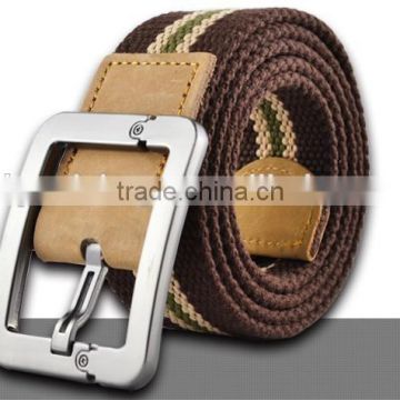 man cotton and pin buckle belt