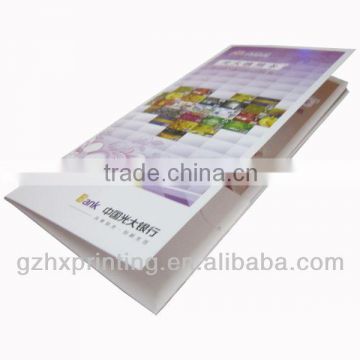 Foldable leaflet printing