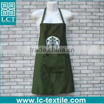 Custom Made Print Star Bucks Coffee Uniform Waiter Barista Apron photo-3