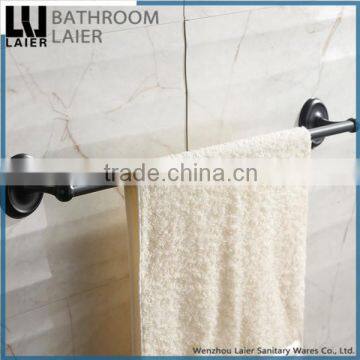 Bathroom Fittings Zinc Alloy ORB Finishing Bathroom Accessories Wall Mounted Single Towel Bar