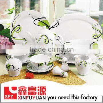 Wholesale Christmas Decorations Porcelain Dinner Set