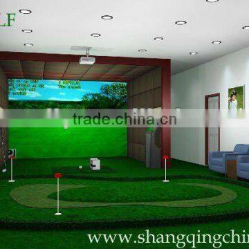 factory supply 3D indoor golf simulator