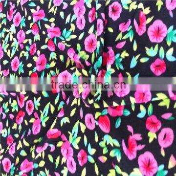 FDY Polyester Spandex Stretch Fabric Knitted Printing Fabric photo-3