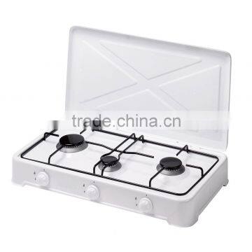 THREE BURNER TABLE TOP GAS COOKER