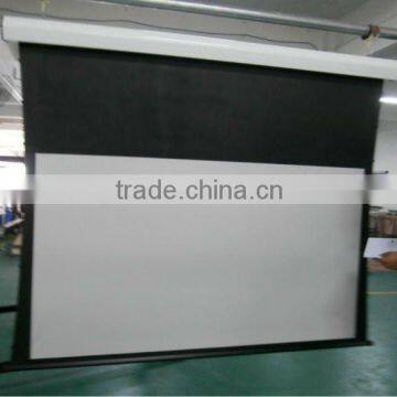 Good tab tension motorized projection screen