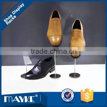Unique Brillant Steel Shoes Display Stand