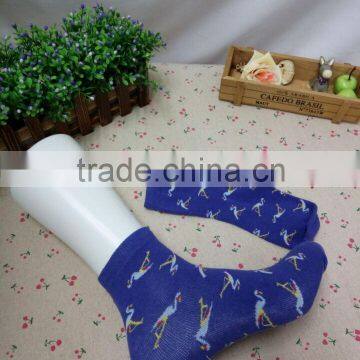 Factory Hot Sale Unisex Summer Socks, Goose Ankle Blue Socks photo-4