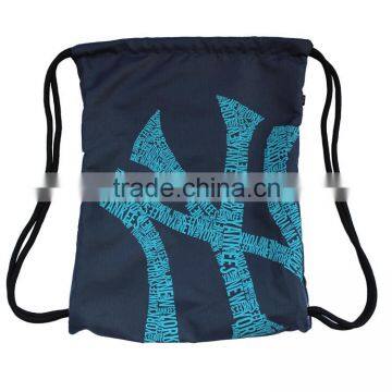 Double Shoulder Waterproof Drawstring Bag Polyester