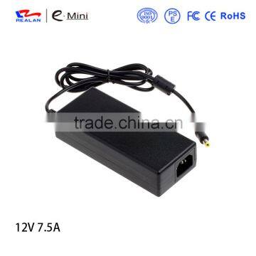 7.5A AC Adapter 12V DC Power Supply For Computers, Input AC 100V - 240V Output 12VDC 47Hz to 63Hz photo-2