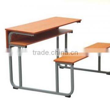 2-person desk & chair for africa student desk & chair School folding table A-039