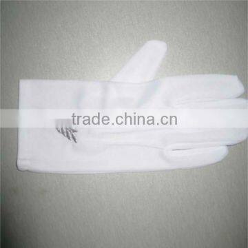 wholesale white cotton gloves marching band masonic gloves