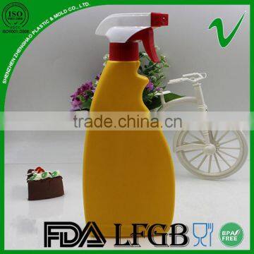 HDPE empty cleaing liquid 500ml plastic trigger spray bottle with high quality