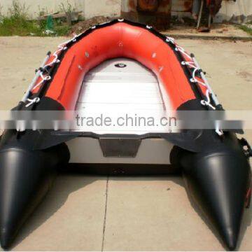 CE 4.7m 10persons Wholesale rescue inflatable boat with wheel