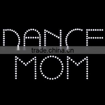 wholesale Rhinestone Transfer dance mom Motif design