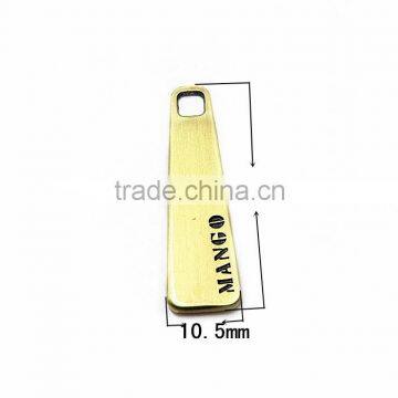 Bag Parts Custom Logo Metal Zipper Puller Sliders photo-2