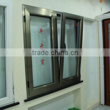 aluminium extrusion profile top hung windows /diffferent colours and surface treatment aluminum top hung windows