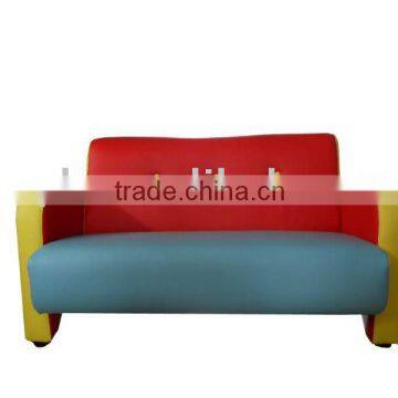 Colorful lovely modern living room sofa