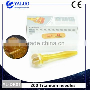 Titanium 200 derma roller for face care with high quality