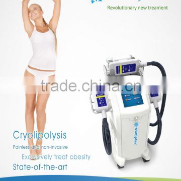 Stationary fat freezing cryotherapy machine 3 interchangeable cryo handles