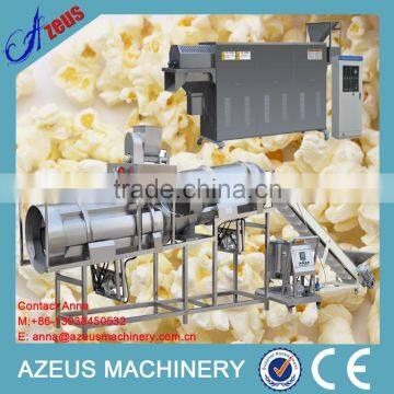 Industrial popcorn production making line/popcorn making machine