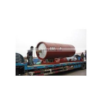 2012 new-type waste tire pyrolysis plant (atmospheric distillation)