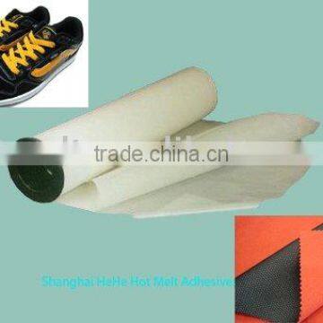 TPU hot melt adhesive film for textile fabric and reflective fabric