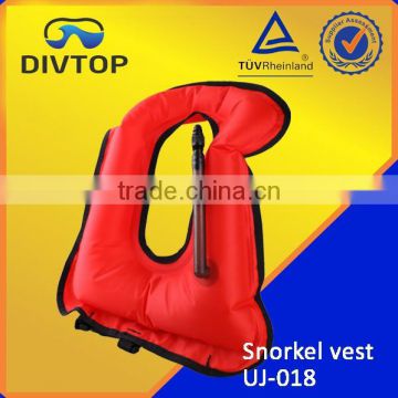 Orange Color Vest Safety Vest Life Jacket