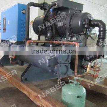 50TR Air Cooled Screw Type Water Chiller With Single Screw Compressor photo-4