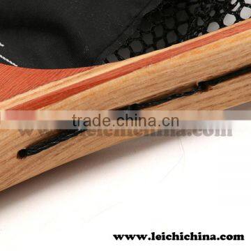 In Stock 23.5'' Wood Fly Fishing Trout Landing Net photo-2