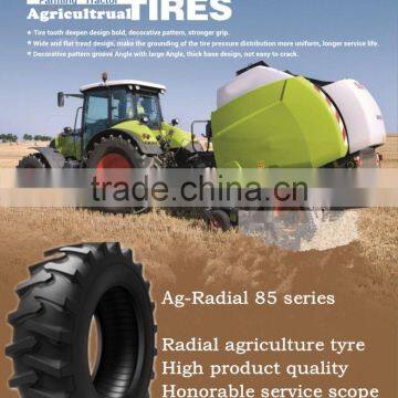 Top quality Tractors Use and AGR Radial Tires 320/85R24 12.4R24 for farm tyre