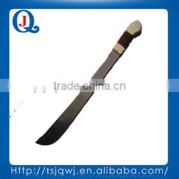 M252 Machete 18" Parang Bush Cutting Knife, Plastic Handle,polishing Silver or Oxide Coated Black Blade photo-2