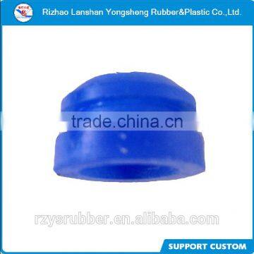 small silicone blue wear coil silicone rubber stopper