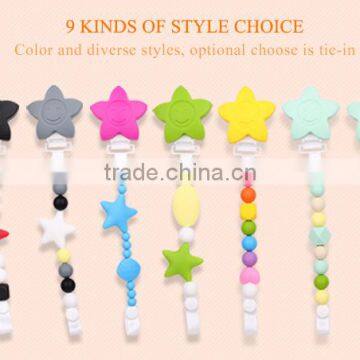 Kean Handmade Mini Cute Baby Organic Pacifier Chain photo-4