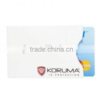 Customized logo printing credit card protector name card business card holder