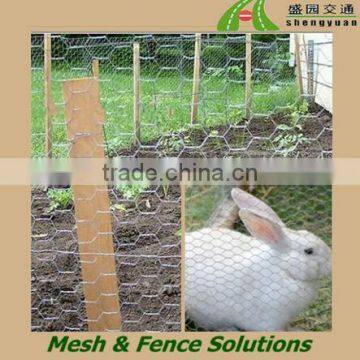 Anping hexagonal wire mesh for rabbit cage with hot sale prices