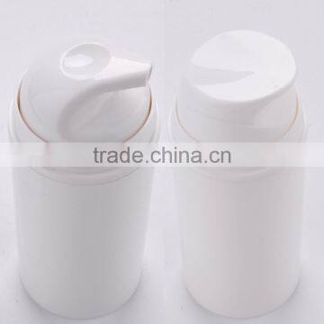 All White Empty Plastic Airless Bottle photo-2