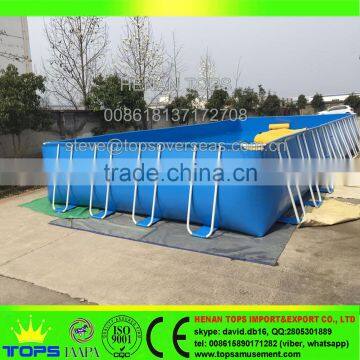 Above Ground Bracket Swimming Pool Durable PVC Metal Bracket Swimming Pool