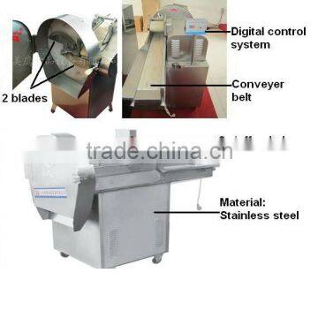 Trade Assurance CE SS CHD80 Hot Sale Automatic Digtial Leaf Vegetable Spinach Cutting Machine Leafy Vegetable Cutter photo-2