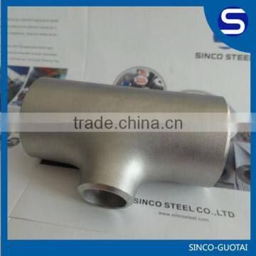 Stainless Steel Pipe fitting/Reducing Tee