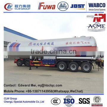 aluminum/alloy lpg tanker semitrailer