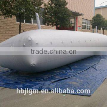 foldable big pvc tarpaulin liquid water tank, inflatable water tank