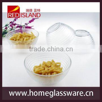 Glass Factory Supply Hot Sale Crystal ROUND Salad BOWL & DISHES Circle Design photo-4