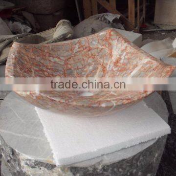 Pink Onyx Basins,pink Onyx Sink,art Basin photo-2