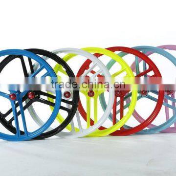 20 Inch Lightest Strongest Magnesium Alloy Bike Wheel /fixed Gear Type Hub Bike Wheel