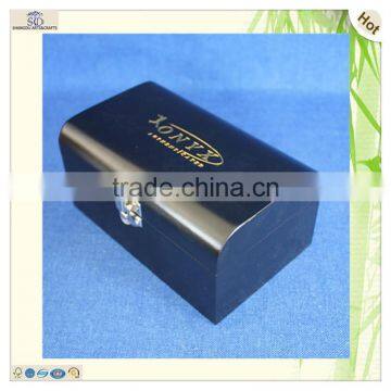 Set Lock Soft Decorative Paulownia Wooden Box photo-2