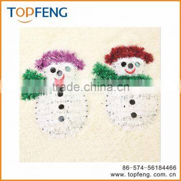 Christmas Decoration Plush Snowman/christmas Snowman/holiday Living Felt Ornament Christmas Ornament photo-4