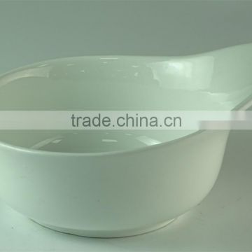 Wholesale Bulk White Sauce Ceramic Bowl