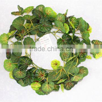 vertical garden wall 240cm Long cheap make fake recycling PE Chinese flowering crabapple vine artificial plant EMX10 3025